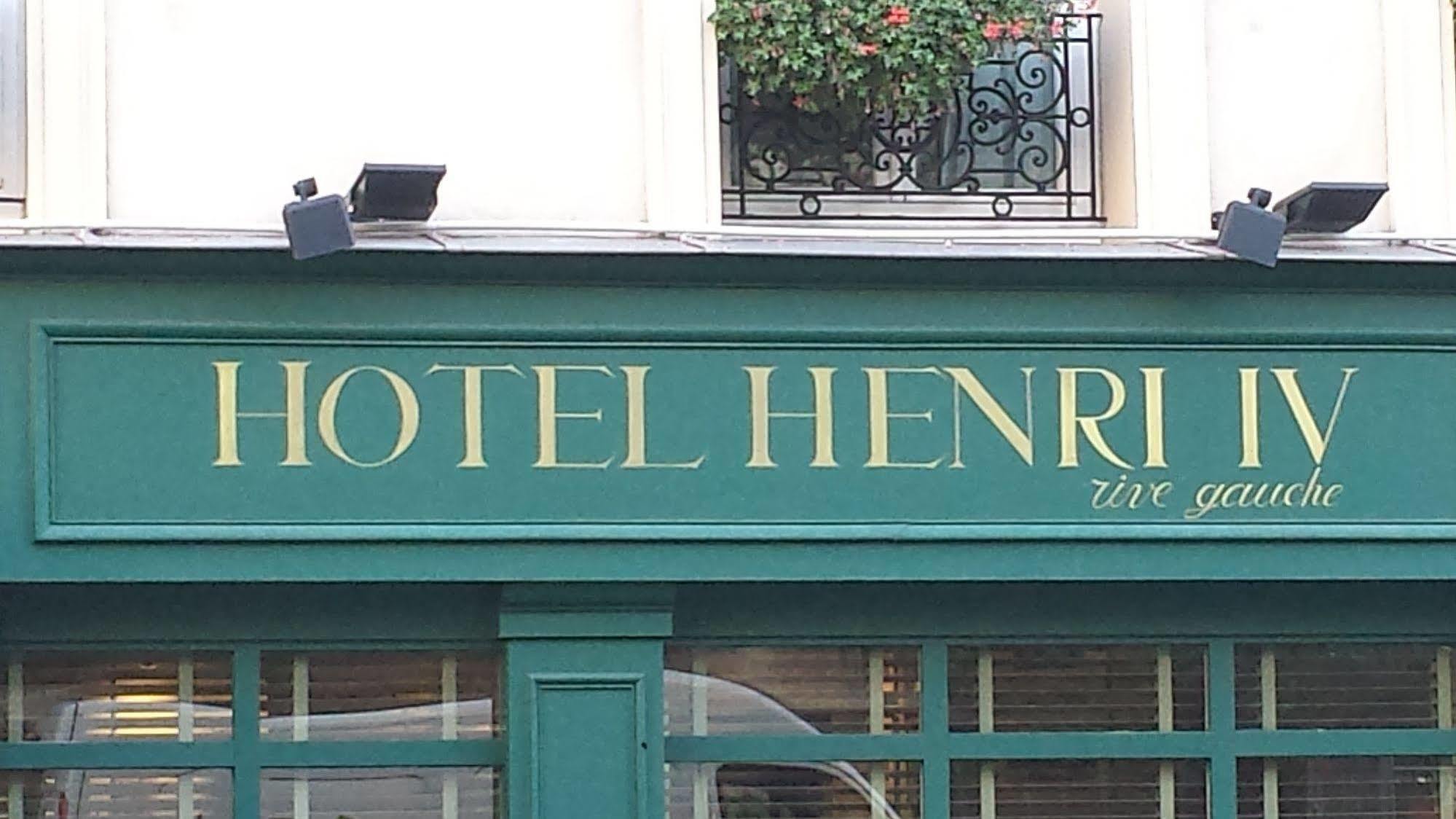 Hotel Henri IV Rive Gauche París Exterior foto