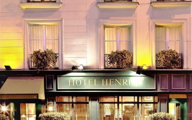 Hotel Henri IV Rive Gauche París Exterior foto